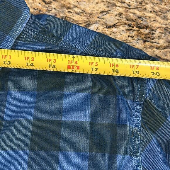 Tommy Bahama Jeans Island Crafted Cotton Plaid Button Down Shirt Size XL - Picture 8 of 9